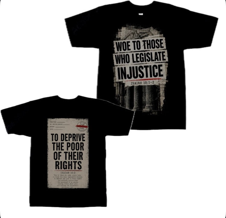 ISAIAH 10:1-2 | HEAVYWEIGHT GRAPHIC T-SHIRT - O’s Realm