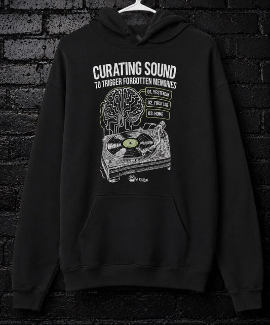 O's CURATING SOUND | HEAVYWEIGHT HOODIE (M - 3XL) FRONT PRINT